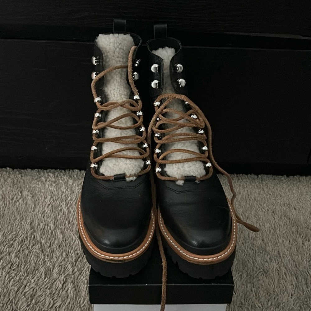 Marc Fisher combat boots 6.5